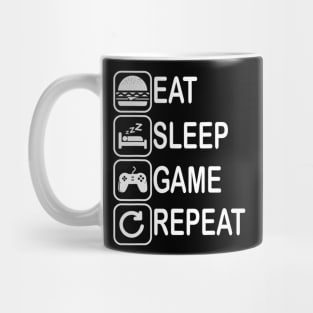 Eat Sleep Game Video Gamer Mug